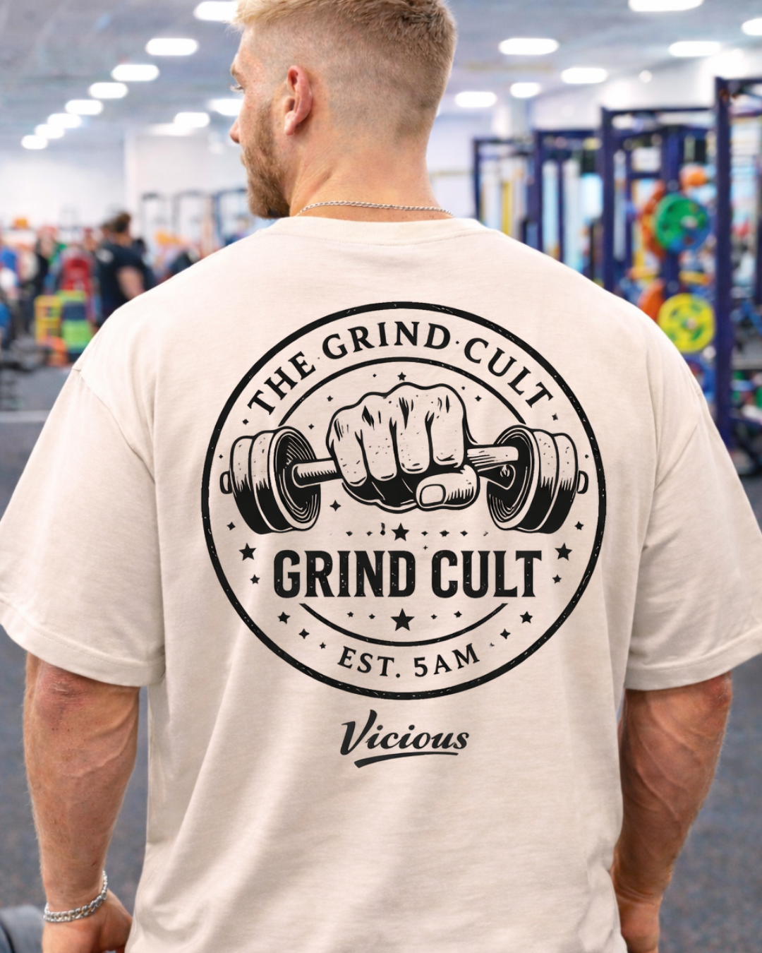 Camiseta Oversized Vicious – Coleção IRON
