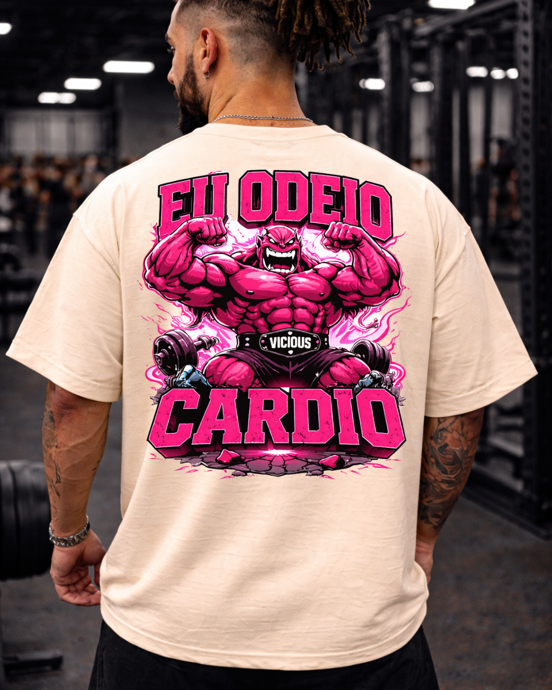 Camiseta Oversized Vicious – Coleção IRON