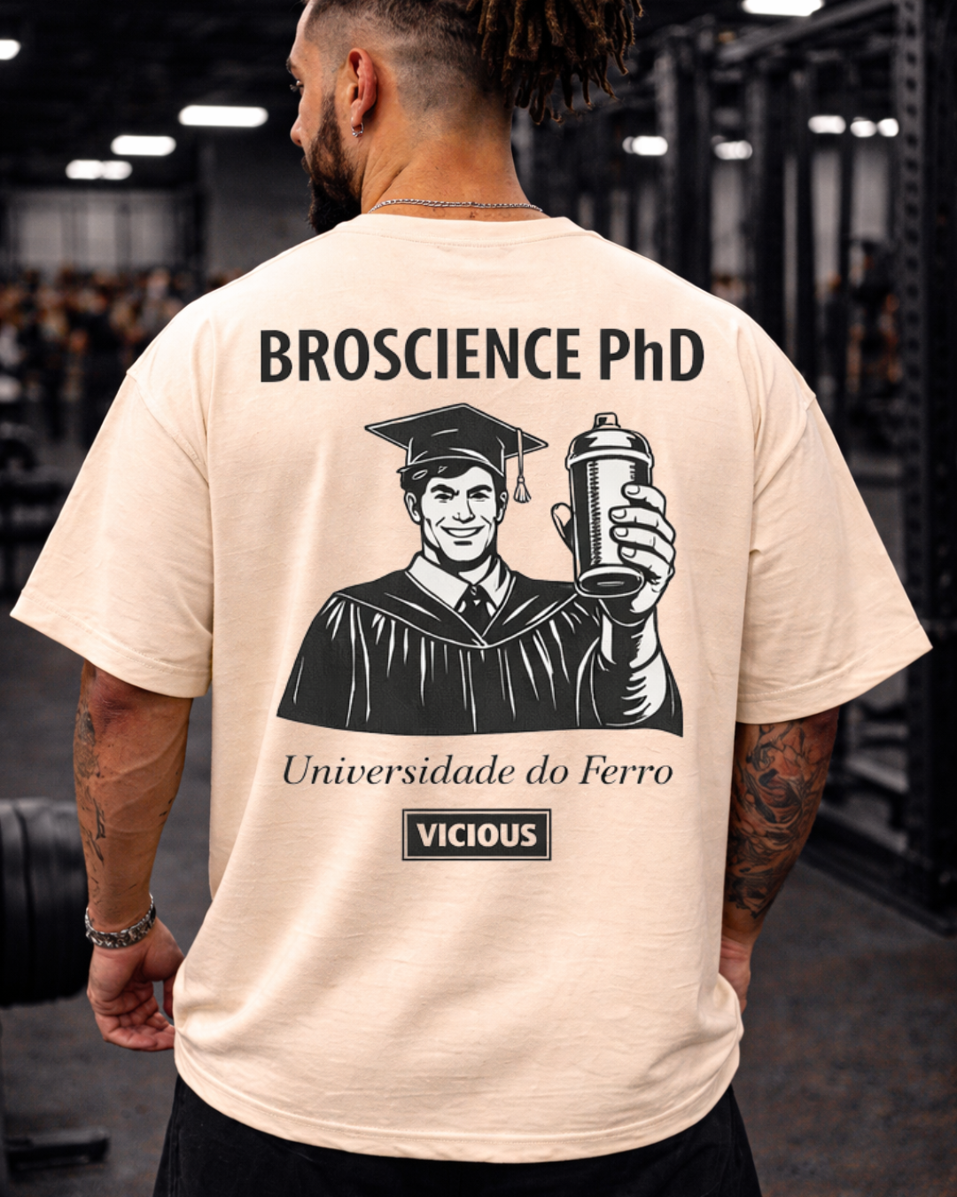 Camiseta Oversized Vicious – Coleção IRON