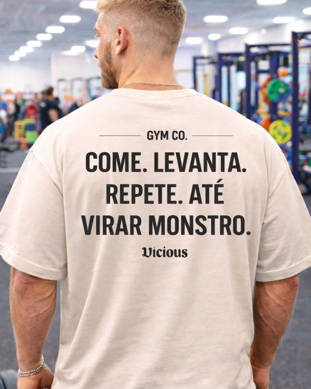 Camiseta Oversized Vicious – Coleção IRON