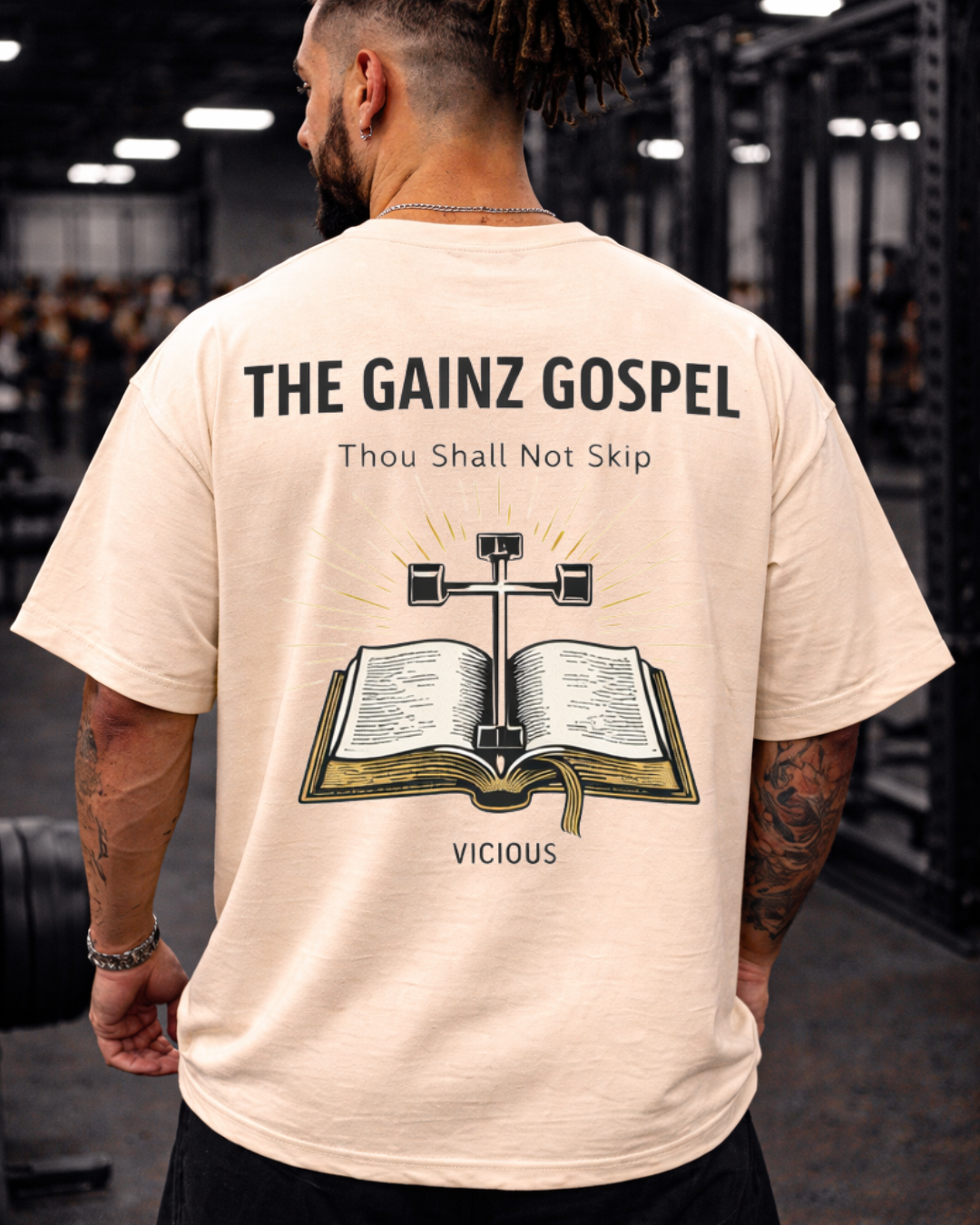 Camiseta Oversized Vicious – Coleção IRON