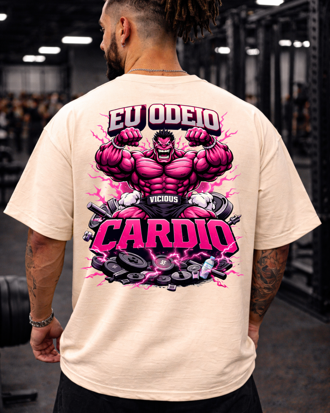Camiseta Oversized Vicious – Coleção IRON