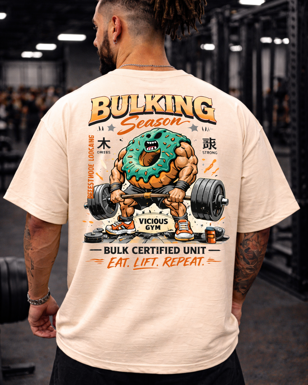 Camiseta Oversized Vicious – Coleção IRON