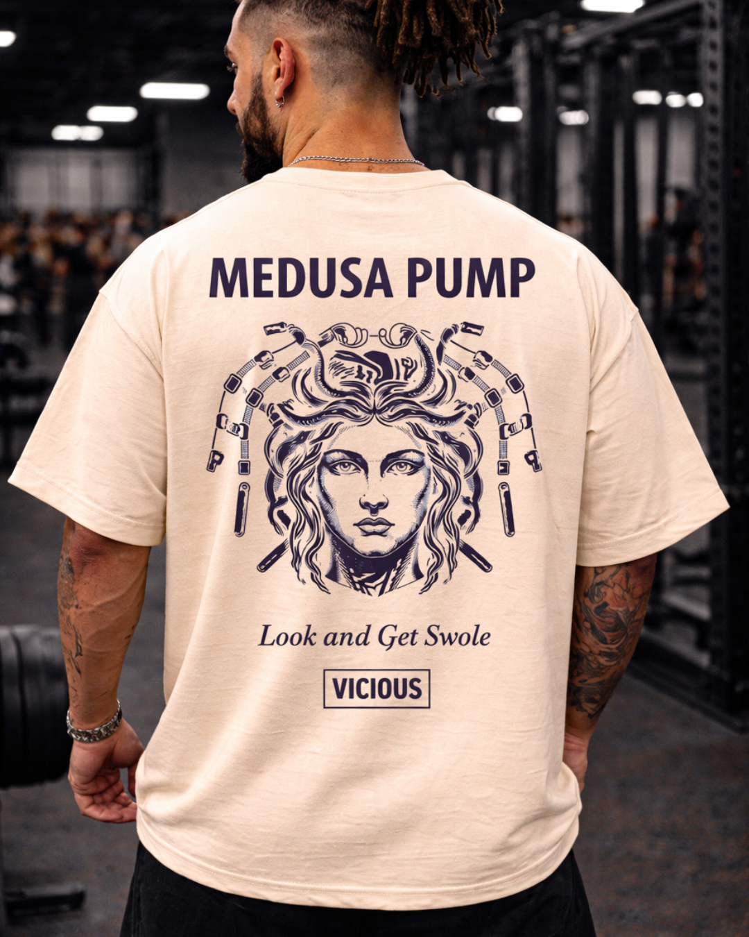 Camiseta Oversized Vicious – Coleção IRON
