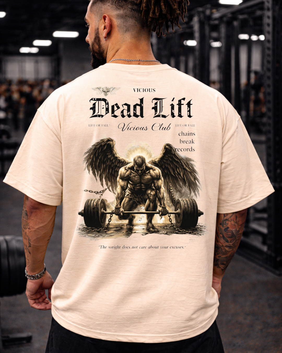 Camiseta Oversized Vicious – Coleção IRON
