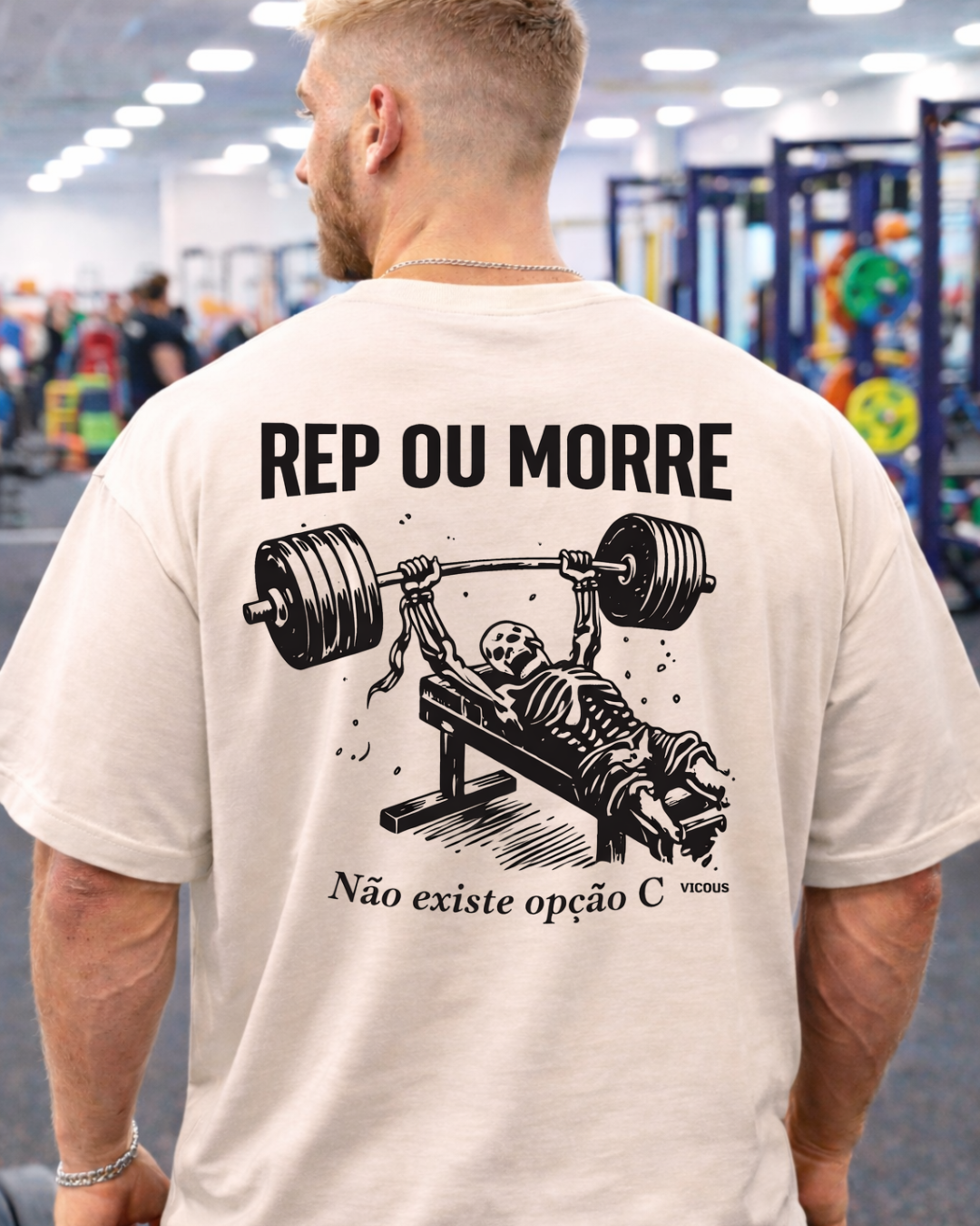 Camiseta Oversized Vicious – Coleção IRON