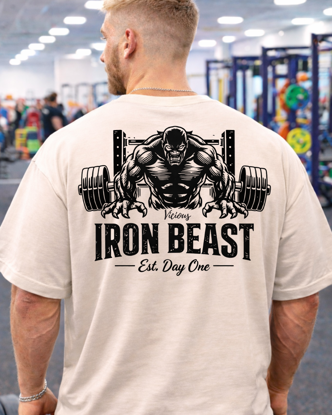 Camiseta Oversized Vicious – Coleção IRON