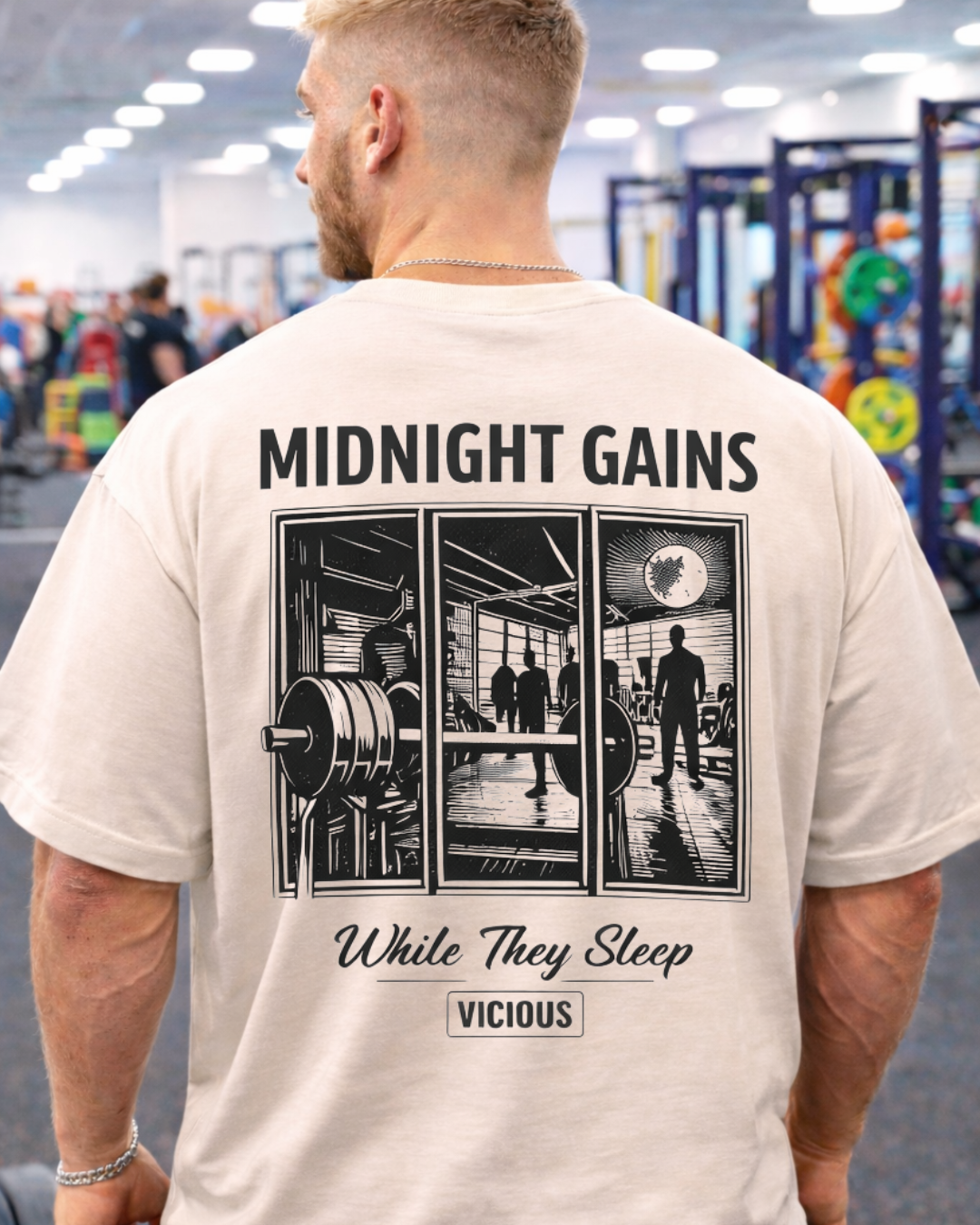 Camiseta Oversized Vicious – Coleção IRON