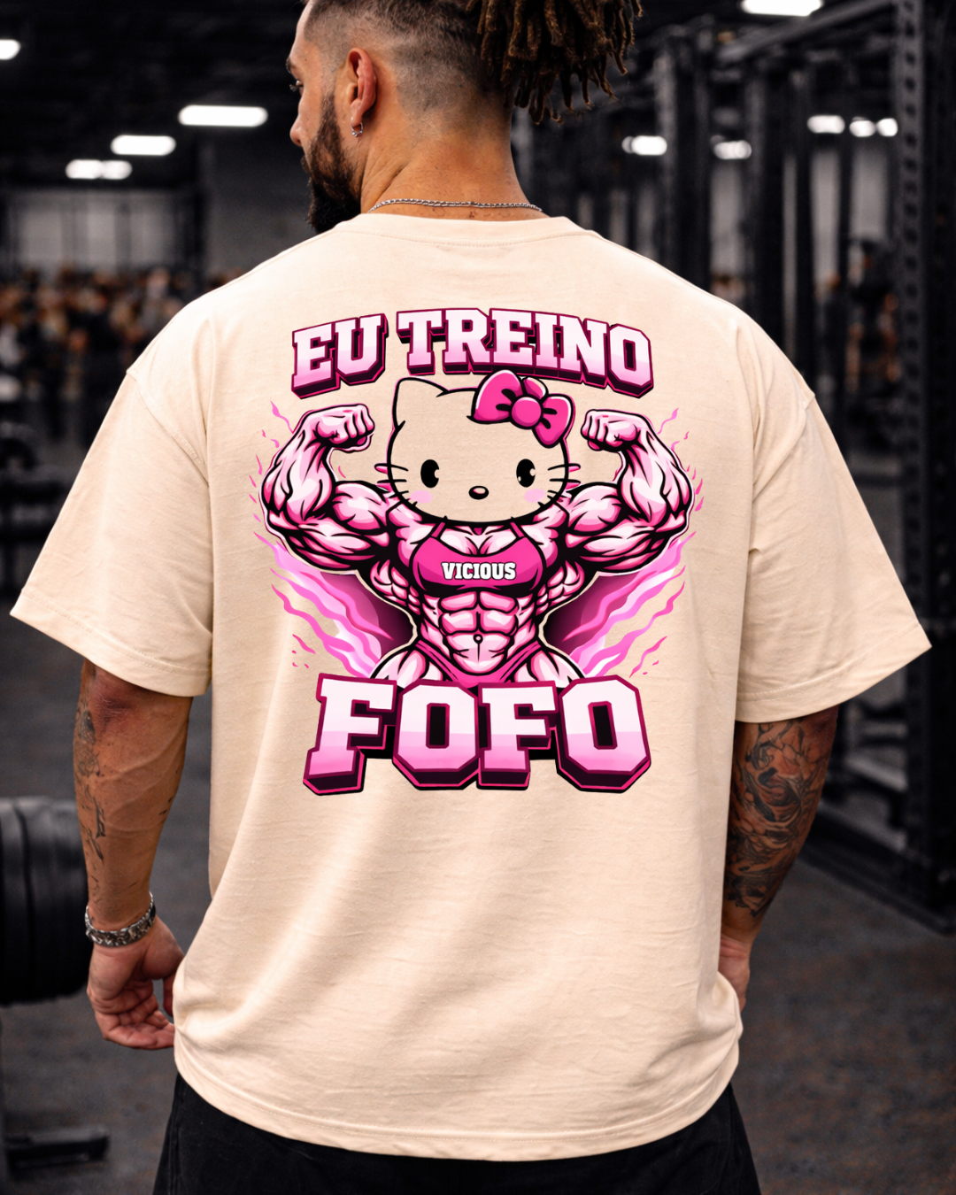 Camiseta Oversized Vicious – Coleção IRON