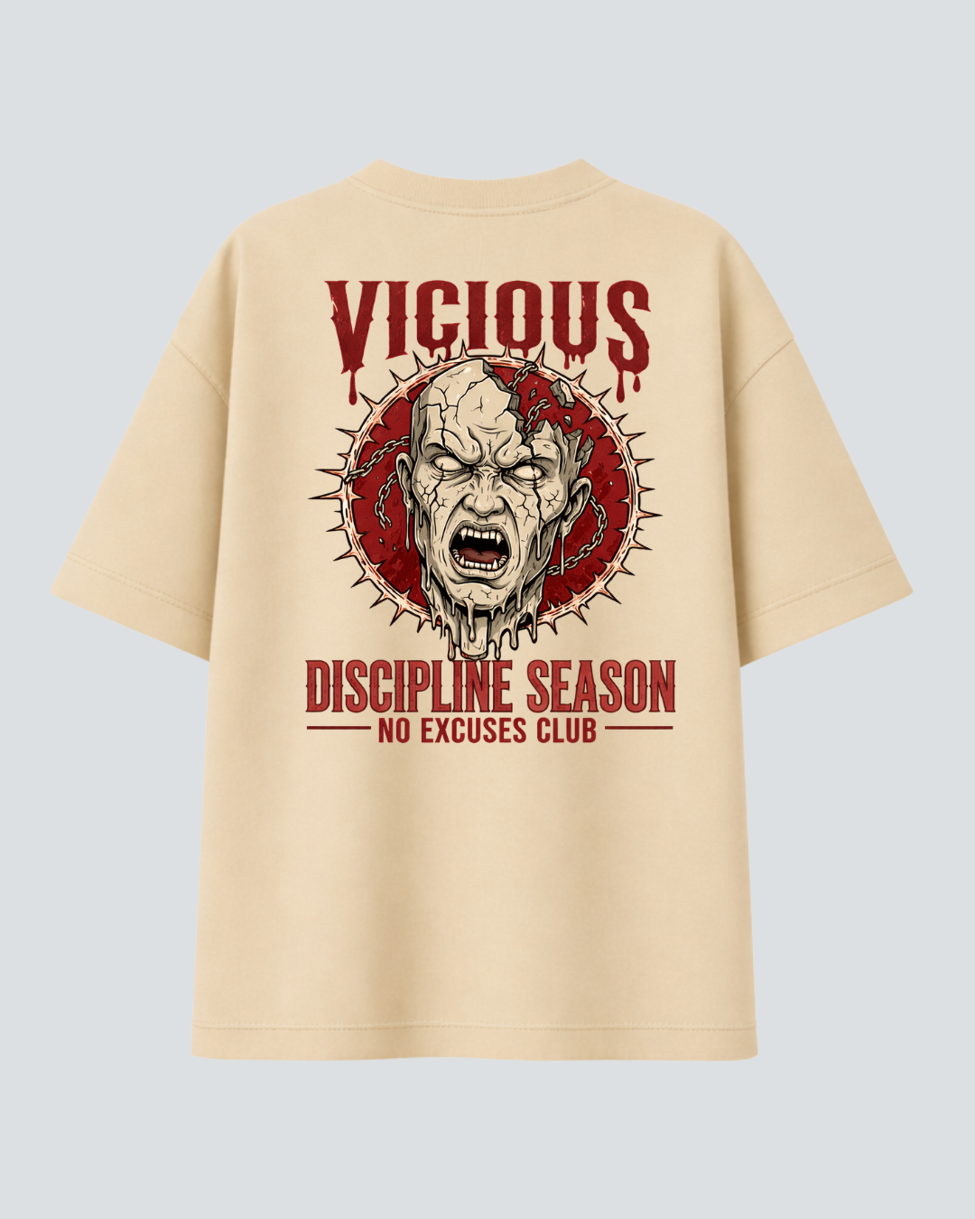 Camiseta Oversized Vicious – Coleção IRON