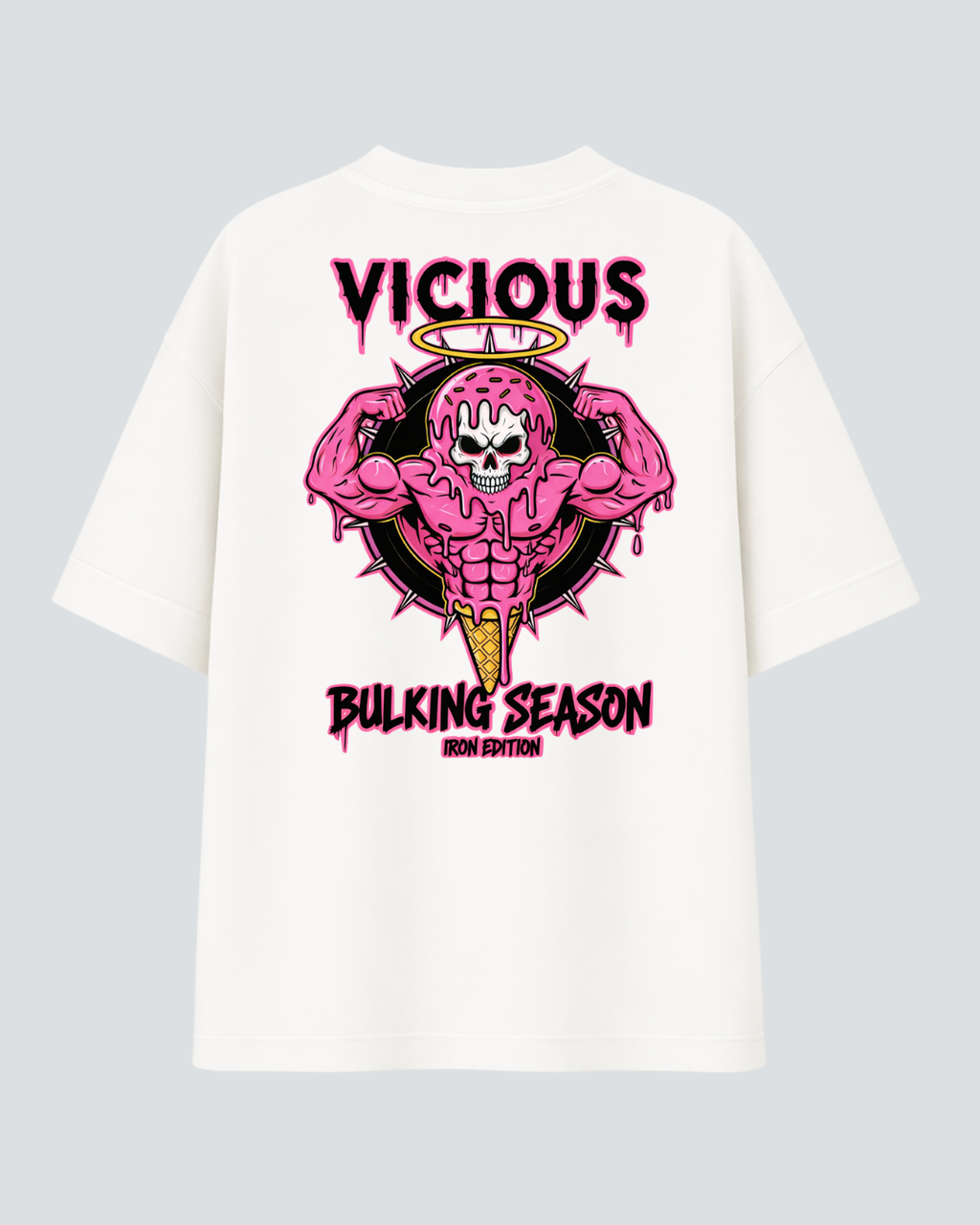 Camiseta Oversized Vicious – Coleção IRON