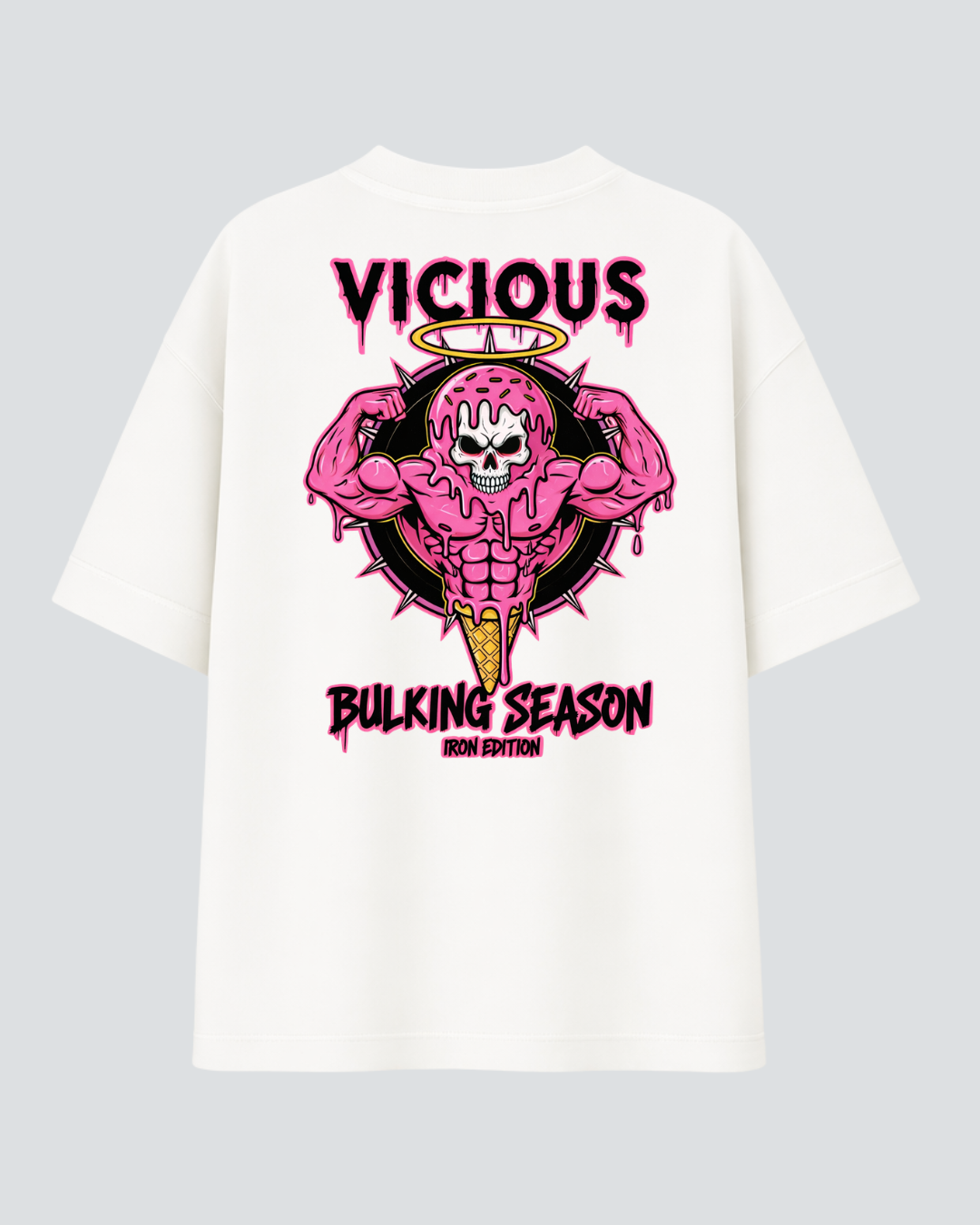 Camiseta Oversized Vicious – Coleção IRON