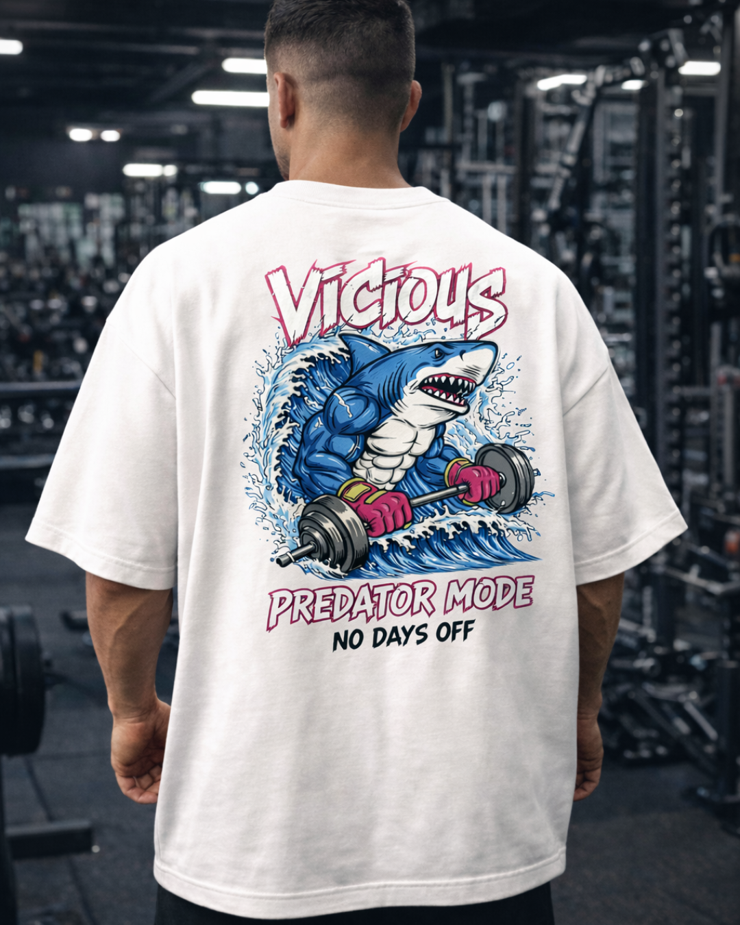 Camiseta Oversized Vicious – Coleção IRON